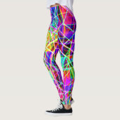 Levendig Abstract patroonontwerp Leggings (Links)