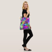 Levendig Abstract patroonontwerp Tote Bag (Op model)
