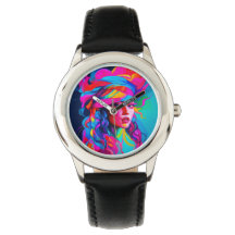 Levendig Abstract portret