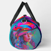 Levendig Abstract portret Plunjezak (Rechts)