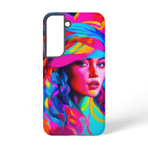 Levendig Abstract portret