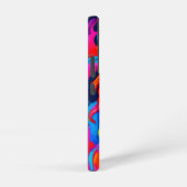 Levendig Abstract portret Samsung Galaxy Hoesje (Rechterkant)