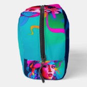 Levendig Abstract portret Toilettasje (Rechts)