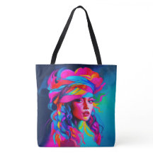 Levendig Abstract portret