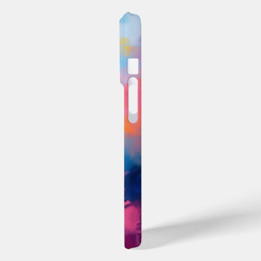 Levendig Abstract – vet roze Case-Mate iPhone Case (Achterkant / Links)