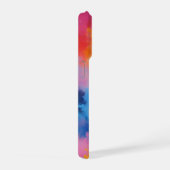 Levendig Abstract – vet roze iPhone Hoesje (Rechterkant)