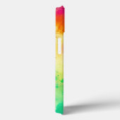 Levendig Abstract Waterverf Spatpatroon Case-Mate iPhone Case (Achterkant / Rechts)
