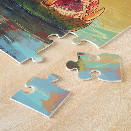 Levendig Alligator-avontuur in Florida Legpuzzel (Zijkant)