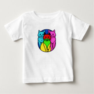 Levendig artistiek Kat T-shirt voor kattenliefhebb