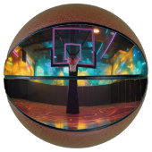 Levendig basketbal (Voorkant)