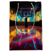 Levendig basketbal medium cadeauzakje (Voorkant)