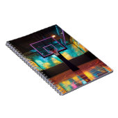 Levendig basketbal notitieboek (Rechterzijde)