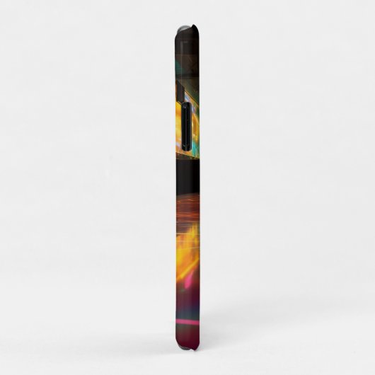 Levendig basketbalveld Case-Mate iPhone case (Achterkant/rechts)