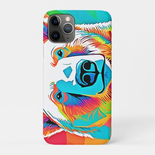 Levendig Beer Head artwork Case-Mate iPhone Case (Achterkant)