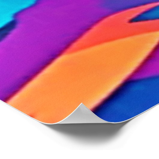 Levendig Beer Head artwork Poster (Hoek)