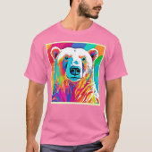 Levendig Beer Head artwork T-shirt (Voorkant)