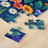 Levendig berglandschap voor kinderen legpuzzel (Zijkant)