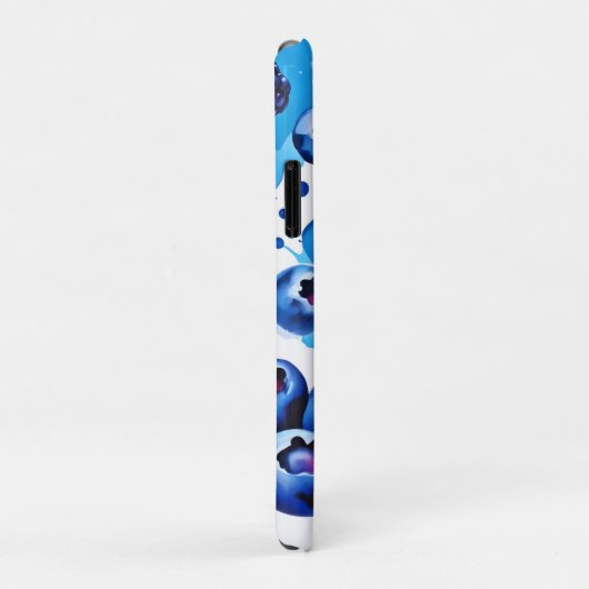 levendig bessenpatroon Case-Mate iPhone case (Achterkant/rechts)