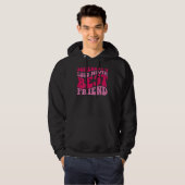 Levendig beste vriendin van iemand hoodie (Voorkant volledig)