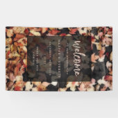 Levendig blad | Herfstbladeren & donker hout Welko Spandoek (Horizontaal)