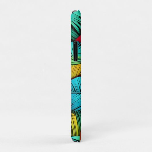 Levendig bladerlandschap Case-Mate iPhone case (Achterkant/rechts)