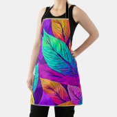 Levendig bladpatroon schort (Insitu)