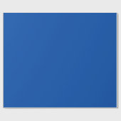 Levendig Blauw Cadeaupapier (Vlak)