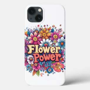 Levendig Bloemen Power Design met Kleurrijke Bloem Case-Mate iPhone Case