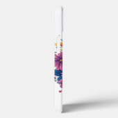 Levendig Bloemen Power Design met Kleurrijke Bloem Case-Mate iPhone Case (Achterkant / Rechts)