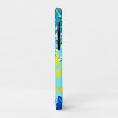Levendig bloemenontwerp Case-Mate iPhone case (Achterkant/links)