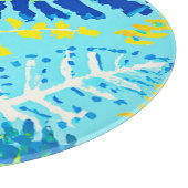 Levendig bloemenontwerp snijplank (Hoek)