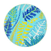 Levendig bloemenontwerp snijplank (Voorkant)