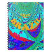 Levendig Bloemenpatroon: Braziliaanse eerbetoon Ee Notitieboek (Voorkant)