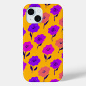Levendig Bloemmotief Case-Mate iPhone Case (Achterkant)