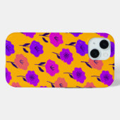 Levendig Bloemmotief Case-Mate iPhone Case (Achterkant (horizontaal))