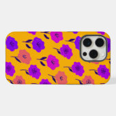 Levendig Bloemmotief iPhone Hoesje (Achterkant horizontaal)