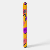 Levendig Bloemmotief iPhone Hoesje (Linkerkant)