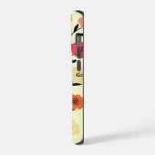 Levendig Bloemmotief iPhone Hoesje (Linkerkant)