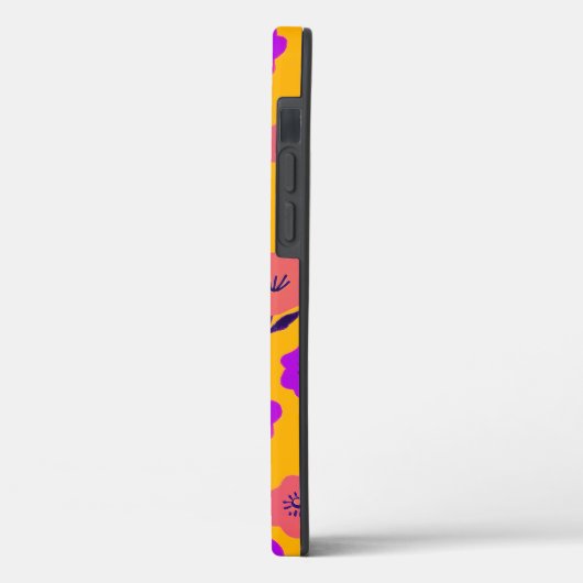 Levendig bloempatroon Case-Mate iPhone case (Achterkant / Links)
