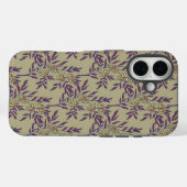 Levendig bloempatroon met gele madeliefjes Case-Mate iPhone case (Achterkant (horizontaal))