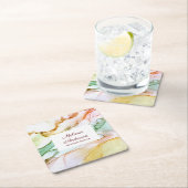 Levendig Blush Pink Earth Tone genaamd Onderzetter (Insitu)