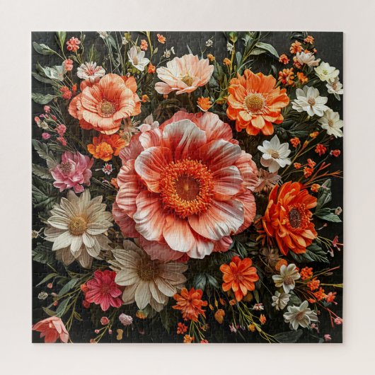 🌺 Levendig Boeket Kunst Voor Puzzel Liefhebbers � (Verticaal)