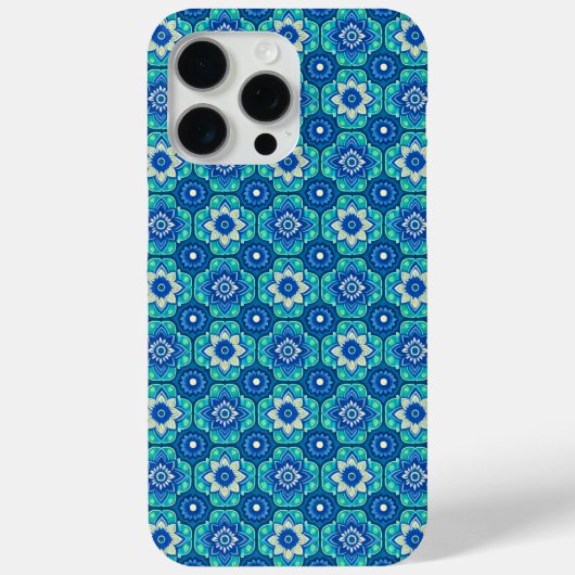 Levendig Boho chique bloemenpatroon Case-Mate iPhone Case (Achterkant)