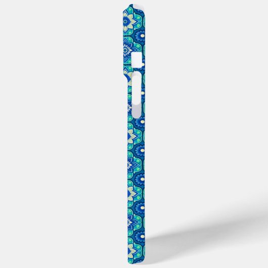 Levendig Boho chique bloemenpatroon Case-Mate iPhone Case (Achterkant / Links)