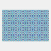 Levendig Boho chique bloemenpatroon Inpakpapier Vel (Voorkant 3)