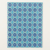 Levendig Boho chique bloemenpatroon Planner (Voorkant)