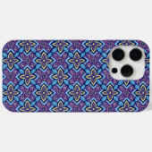 Levendig Boho geometrisch bloemenpatroon Case-Mate iPhone Case (Achterkant (horizontaal))
