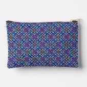 Levendig Boho geometrisch bloemenpatroon Etui (Achterkant)