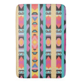 Levendig Boho geometrisch patroon mix Badmat (Voorkant Verticaal)