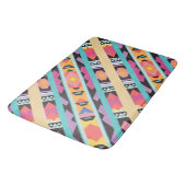 Levendig Boho geometrisch patroon mix Badmat (Gekanteld)